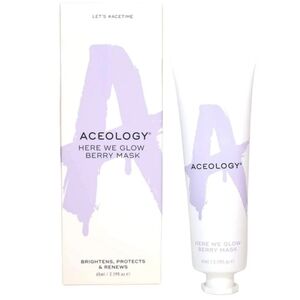 NIB Aceology Here We Glow‎ Berry Mask
